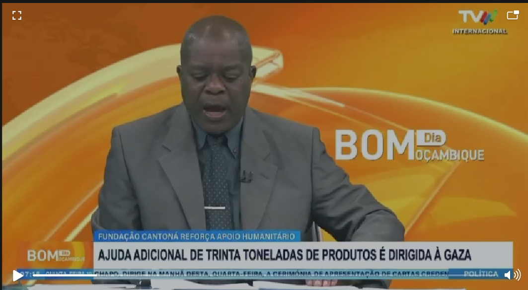 Ajuda adicional de 30 toneladas dirigida a Gaza